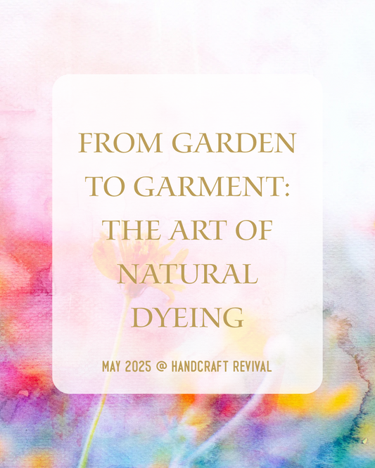 Our New Series: Planting a Dye Garden