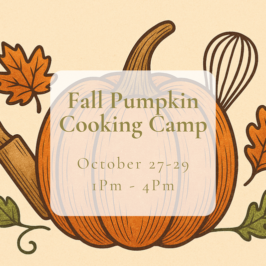 {10/27-29} Fall Pumpkin Cooking Camp