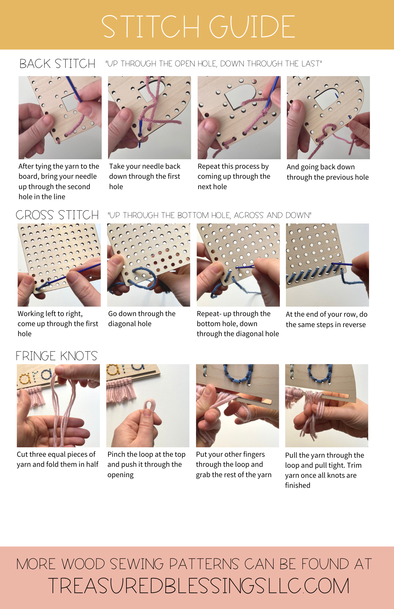 Wood Yarn Kit - Butterfly