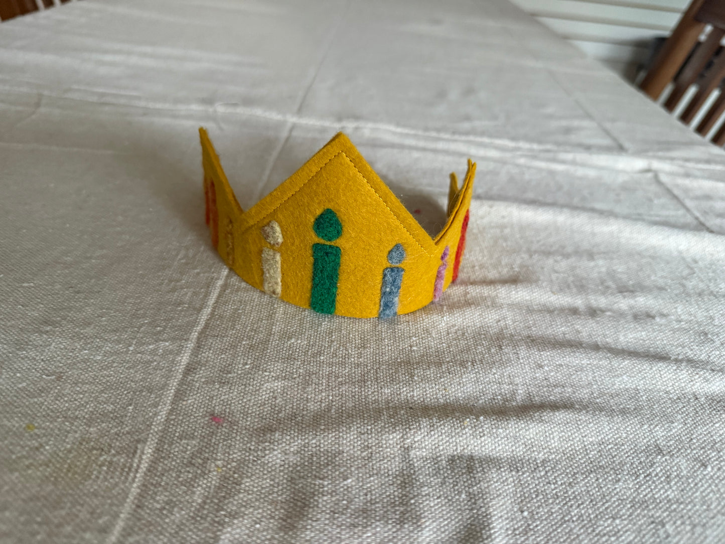 Felt Birthday Crown Base