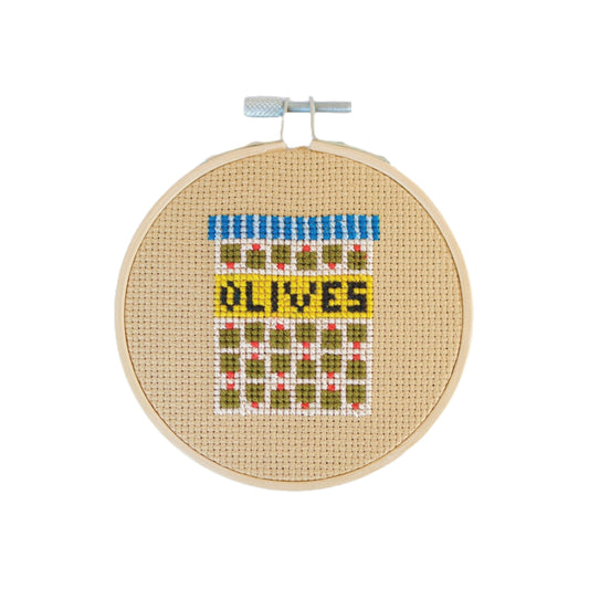 Olives Cross Stitch Kit