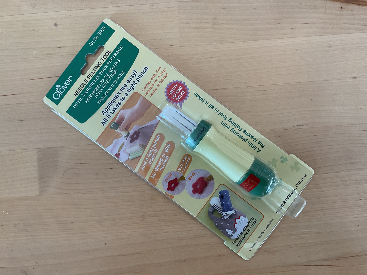 Clover Needle Felting Tool