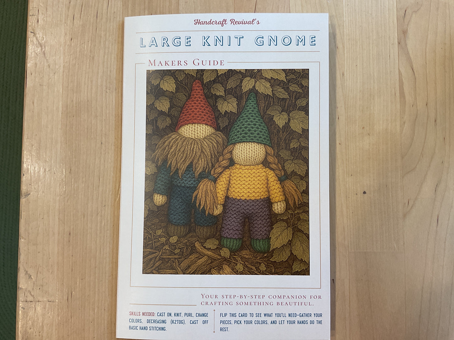 Pattern only, large gnome