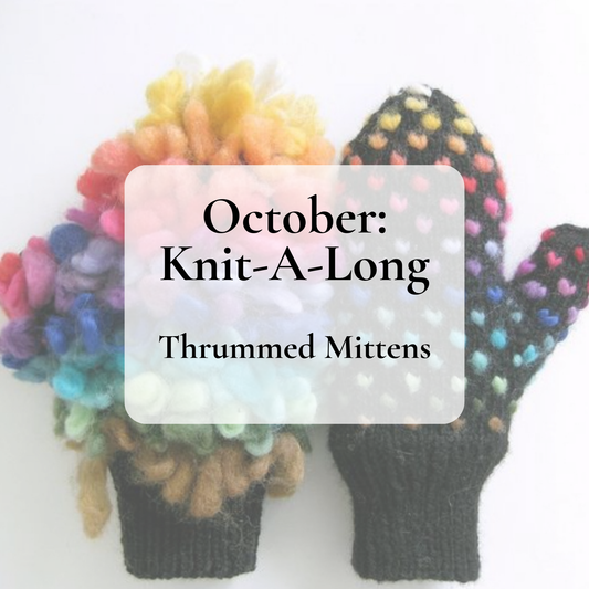 October Make-Along: Knitted Thrummed Mittens