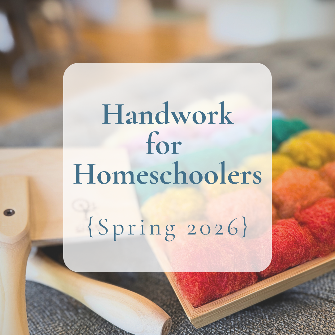 Handwork for Homeschoolers {Spring Session}