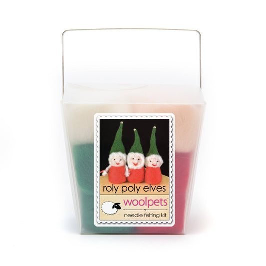 Roly Poly Elves Felting Kit