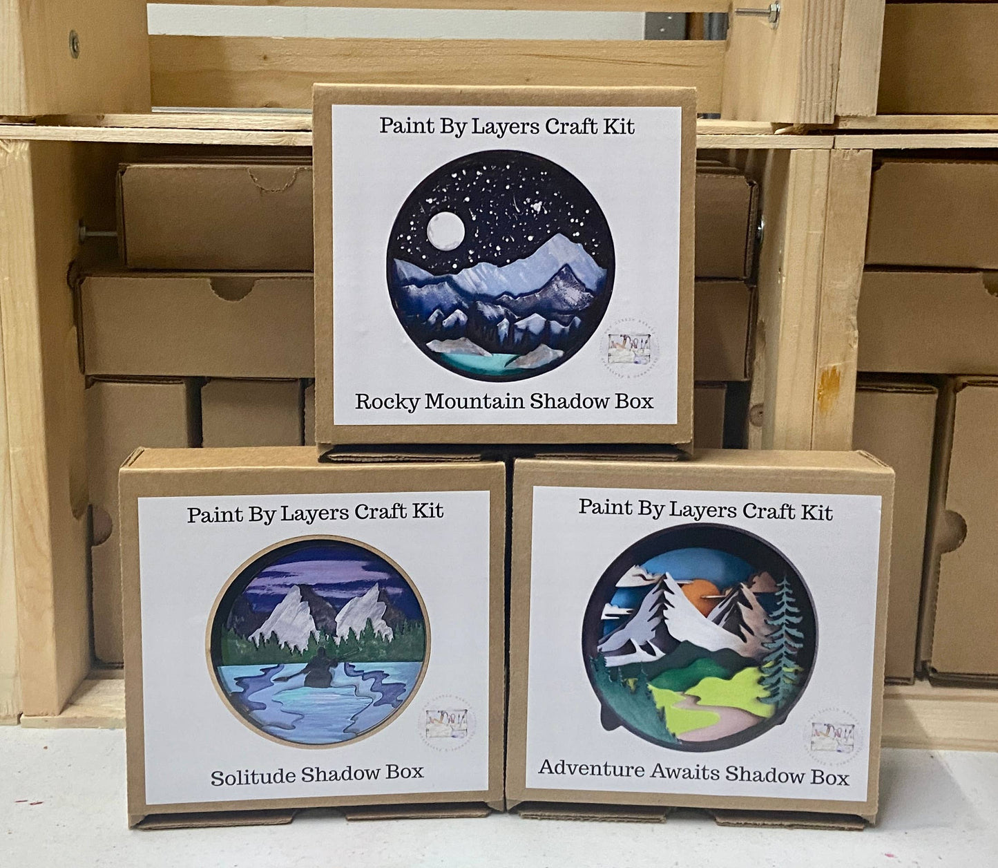 Beach Days Shadow Box Kit