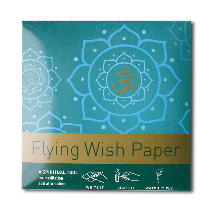 Golden Om Flying Wish Paper Mini Kit