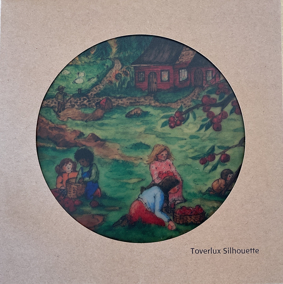 Eentje van Margo- Red Cottage Autumn (Toverlux Silhouette)