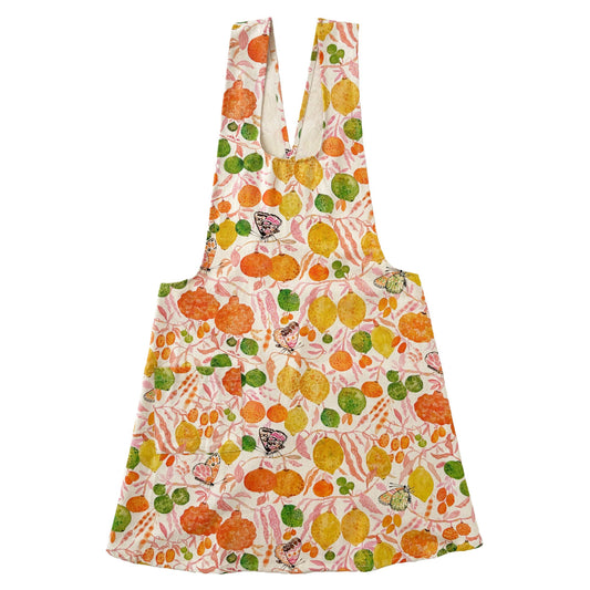 Pinafore Apron-Citrus