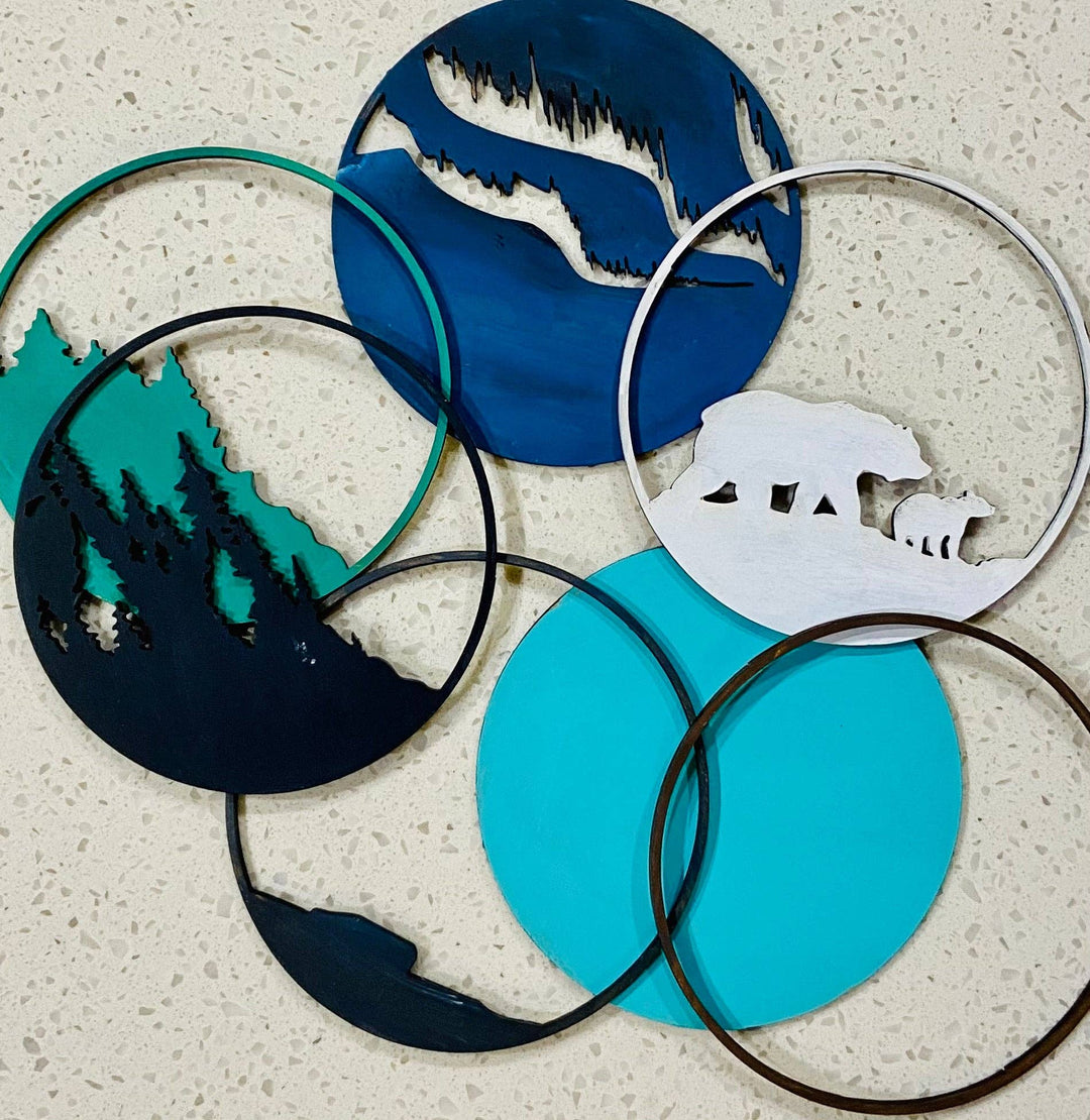 Bear Shadow Box | Paint-by-Layers Craft Kit