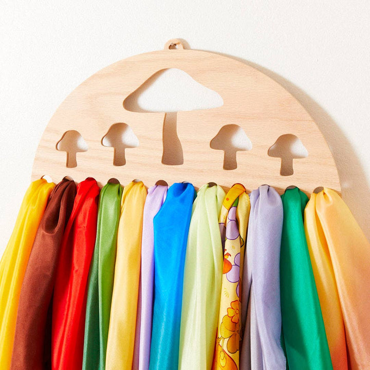 Large Mushroom Playsilk Display - Playsilk Hanger