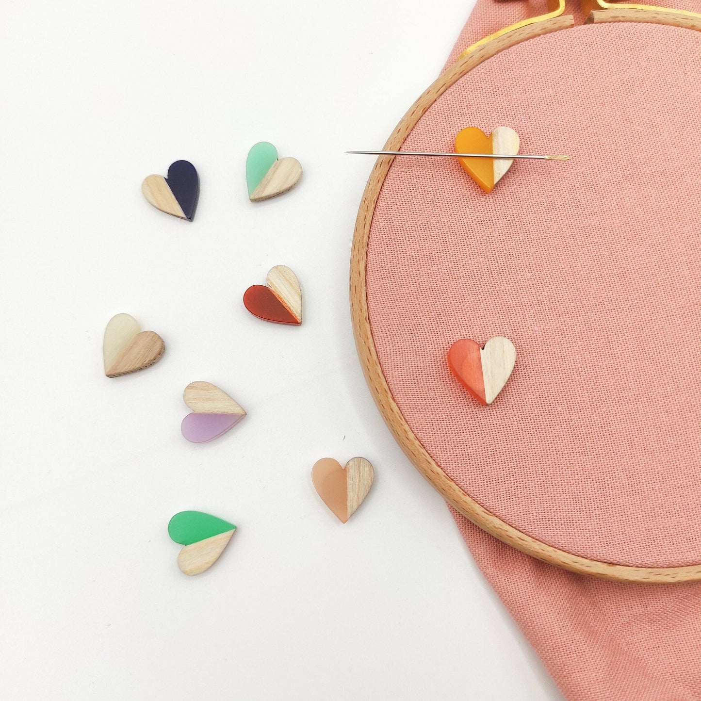 Small Heart needle minder