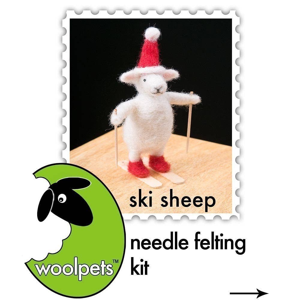 Ski Sheep Felting Kit