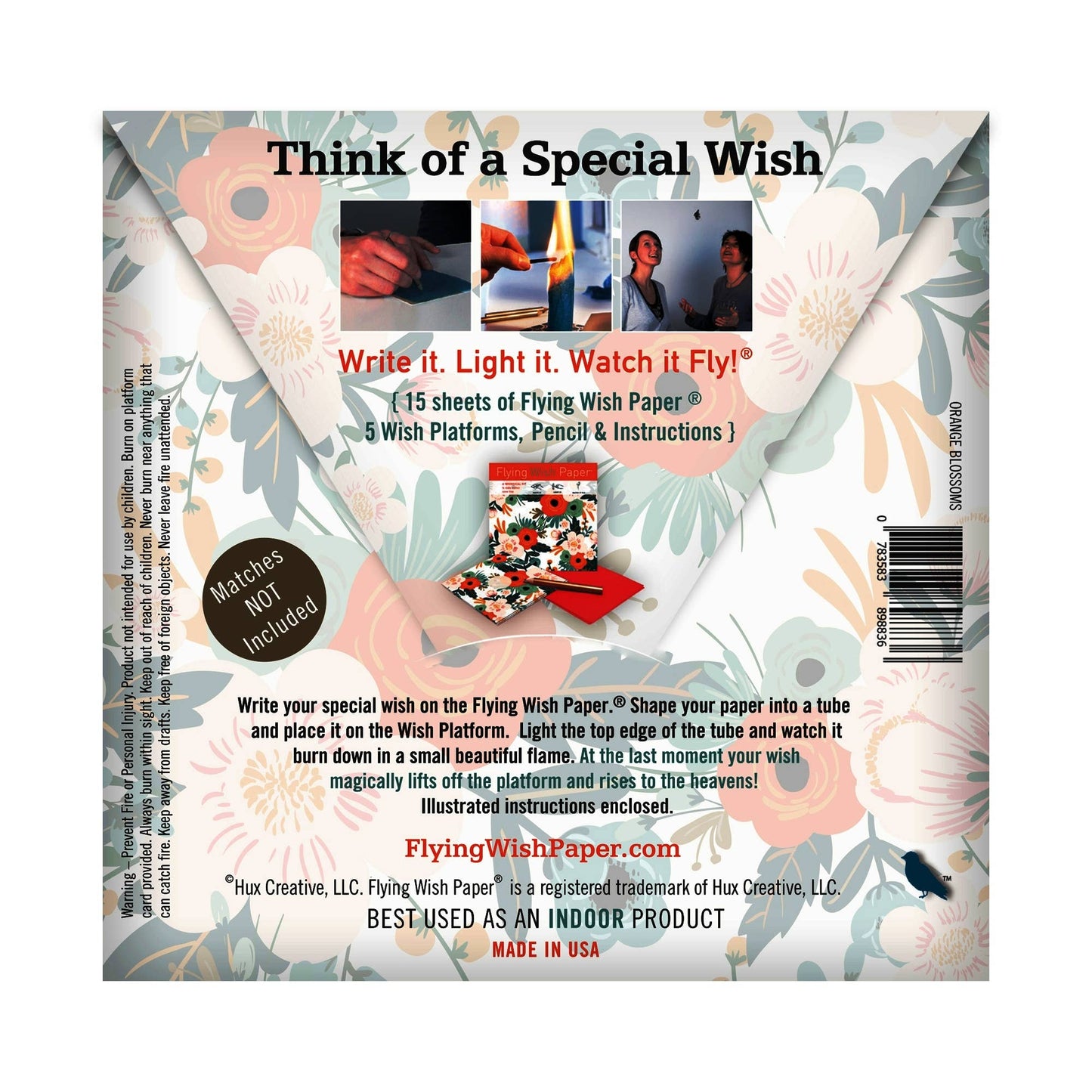 ORANGE BLOSSOM, Interactive Mindfulness Ritual Mini Kit Gift