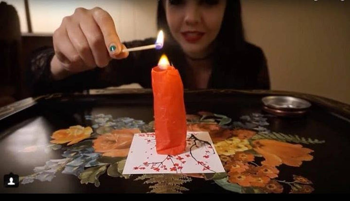 LUCKY CAT – Manifest Prosperity, Metaphysical Supplies SET Flying Wish Paper