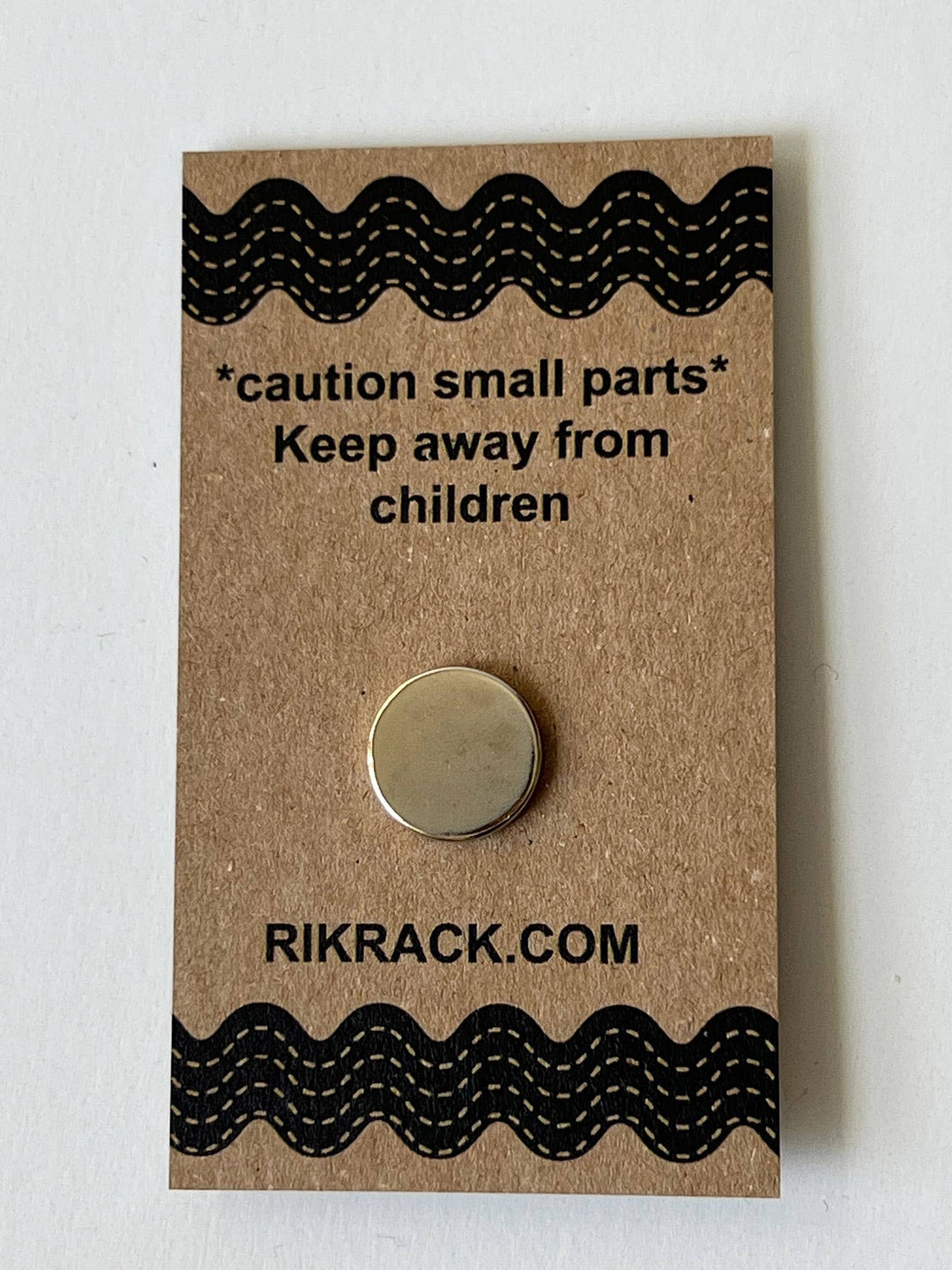 Mushroom | Embroidered Needle Minder by Rikrack