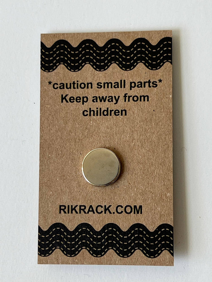 Mushroom | Embroidered Needle Minder by Rikrack