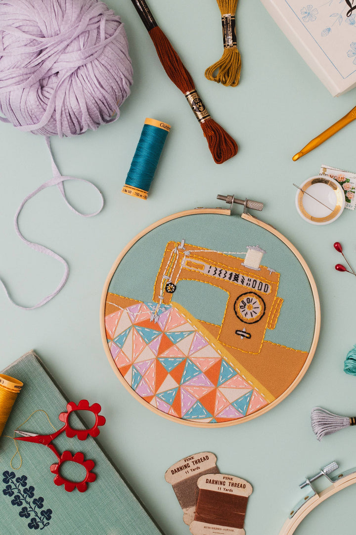 Quilt Lover | Embroidery Kit by Rikrack