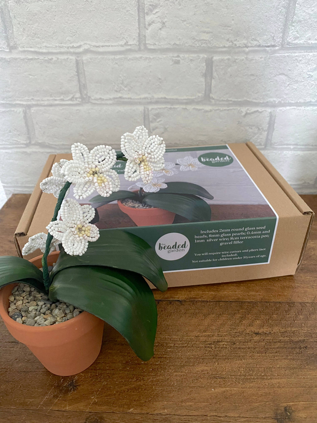 Orchid Plant Beading Craft Kit