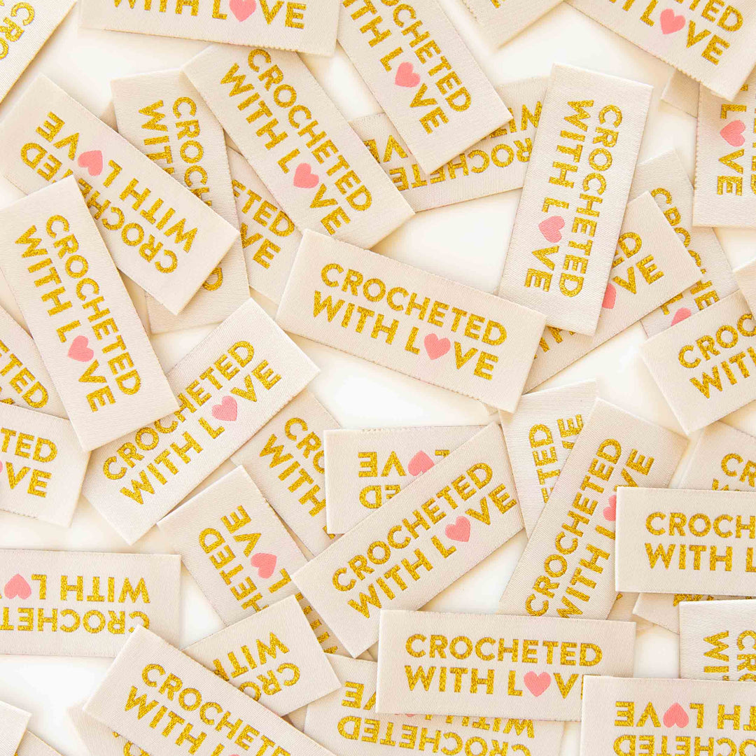 Crocheted with Love – Sew-In Labels
