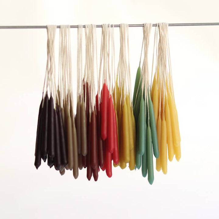 20-Minute Hand-Dipped Beeswax Candles