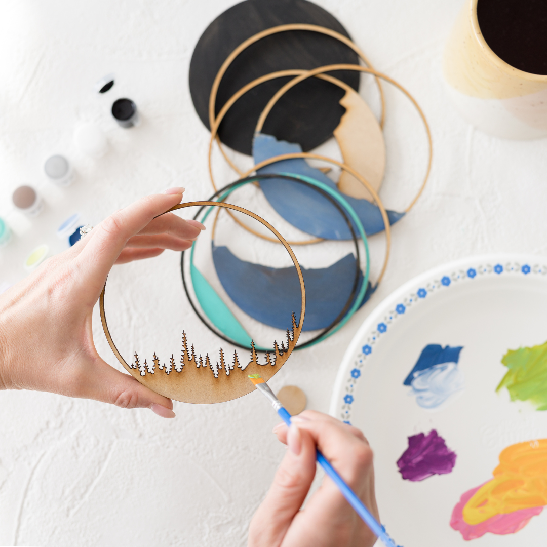 Fungi | Paint-by-Layers Shadow Box Kit