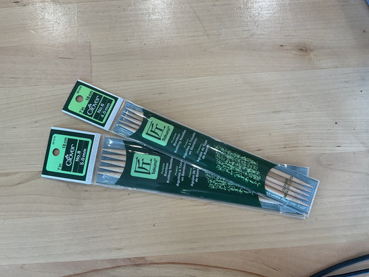 Clover Takumi Bamboo Knitting Needles - Double Point