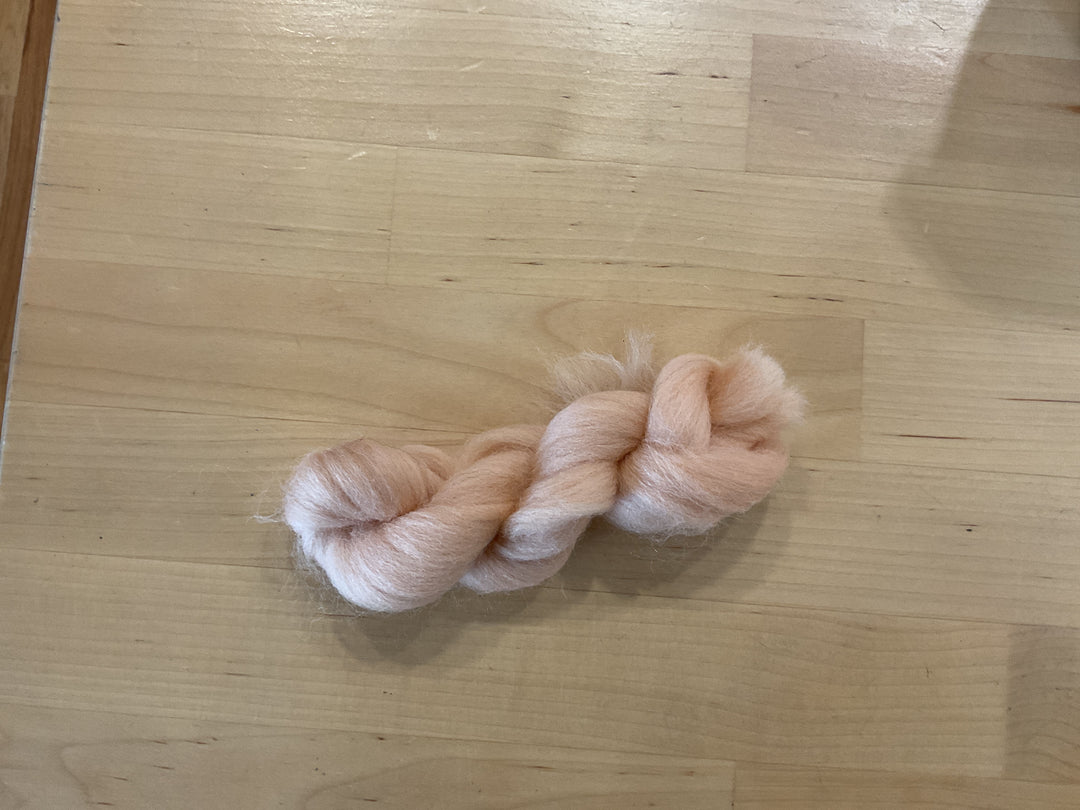 Wool Roving — Bulk (1/2 lb)