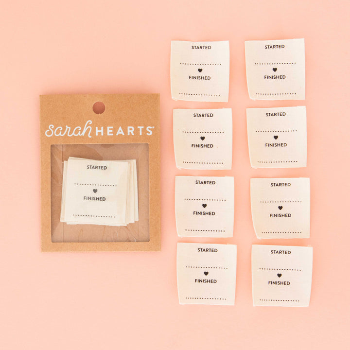Started/Finished Organic Cotton – Sew-In Labels