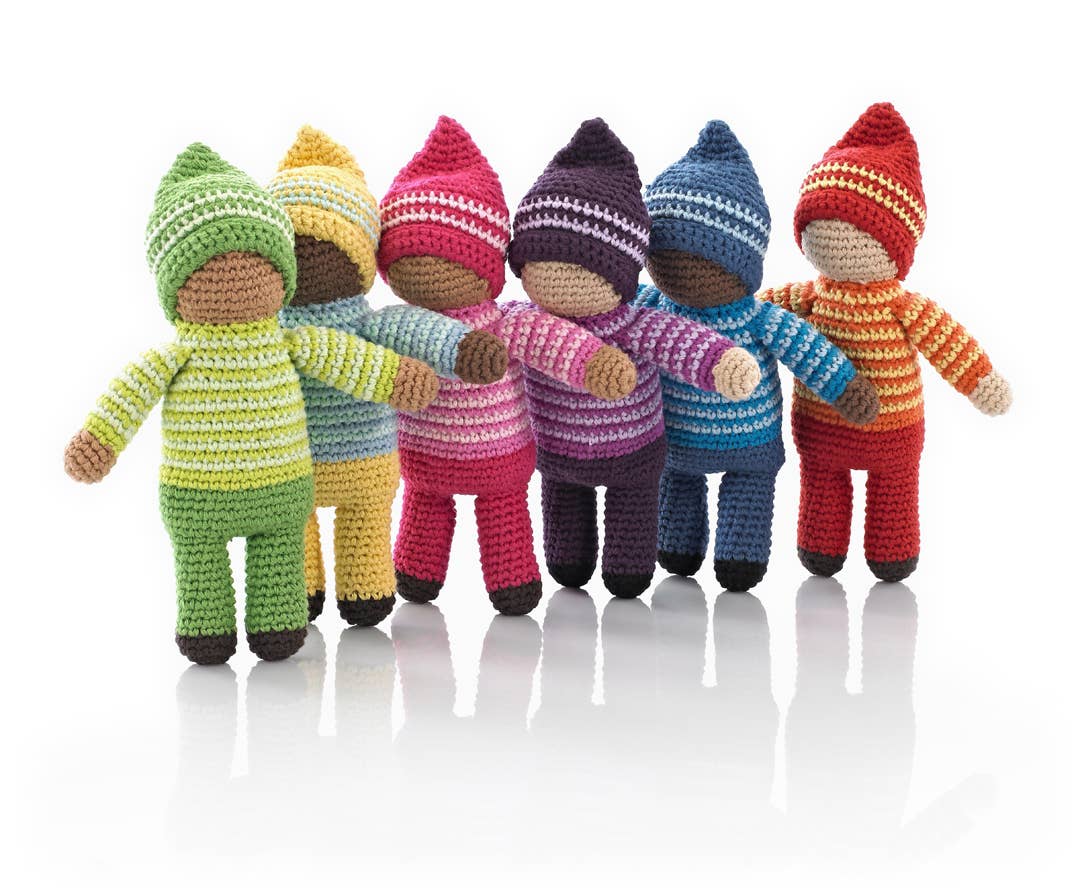 Handmade Waldorf Pixie Doll Set | Montessori &amp; Diversity