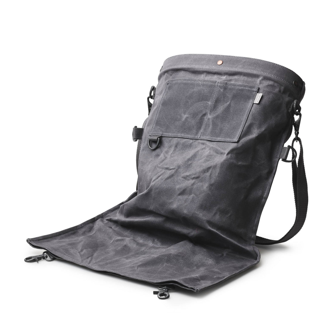 Harvesting &amp; Gathering Bag- Waxed Canvas
