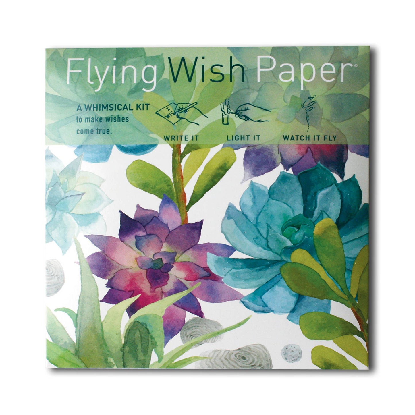 CACTUS GARDEN / Mini Kit / 15 Wish Papers + Accessories