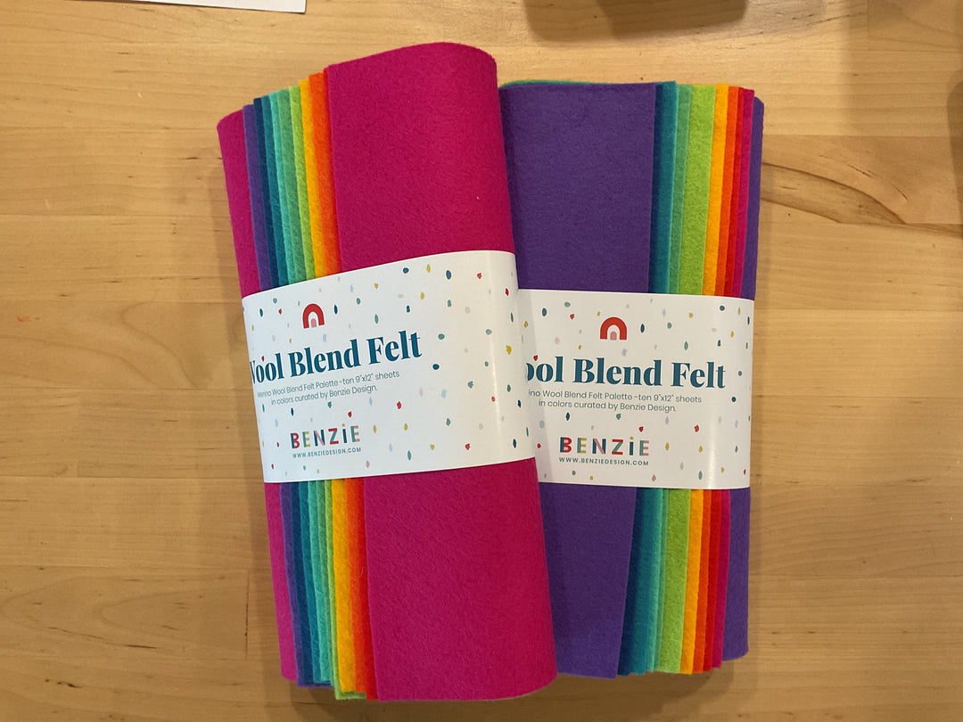 Wool Felt Sheets - Bright Side