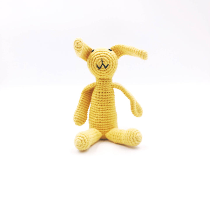 My First Bunny Organic Baby Rattle