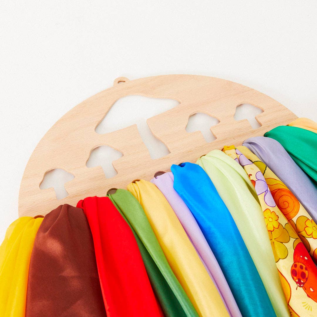 Large Mushroom Playsilk Display - Playsilk Hanger