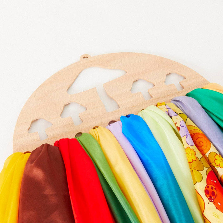 Large Mushroom Playsilk Display - Playsilk Hanger