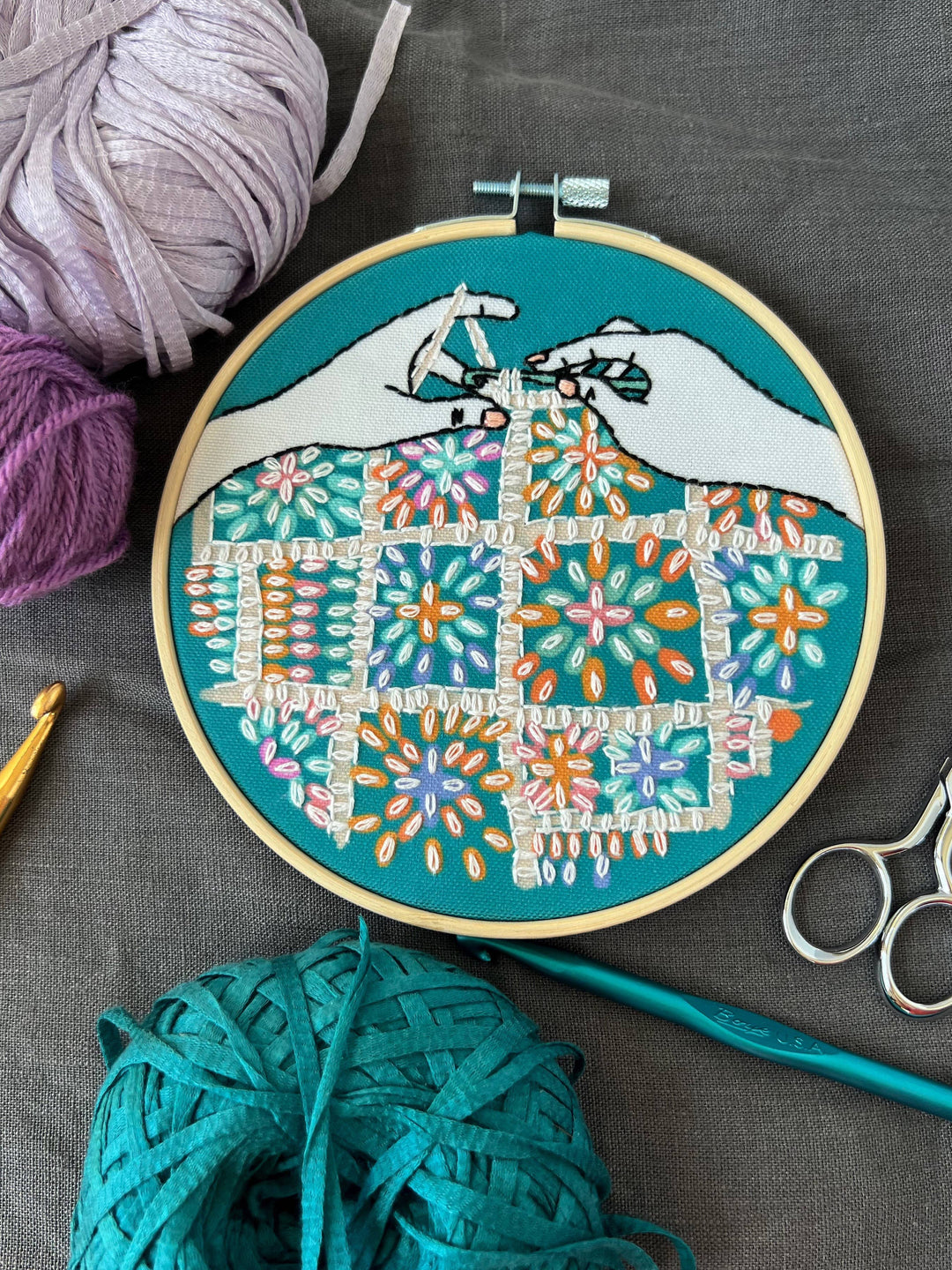 Crochet Lover | Embroidery Kit by Rikrack