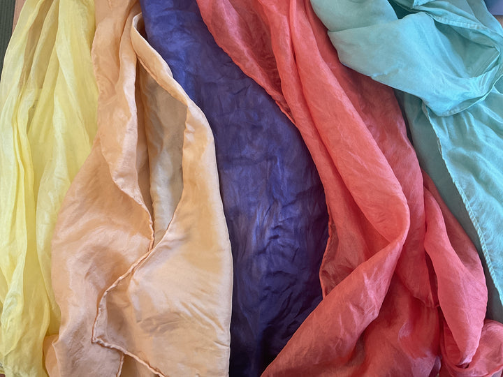Botanically Hand-Dyed Silk