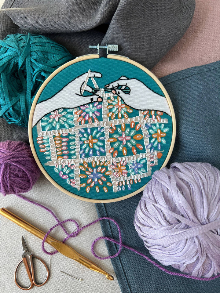 Crochet Lover | Embroidery Kit by Rikrack
