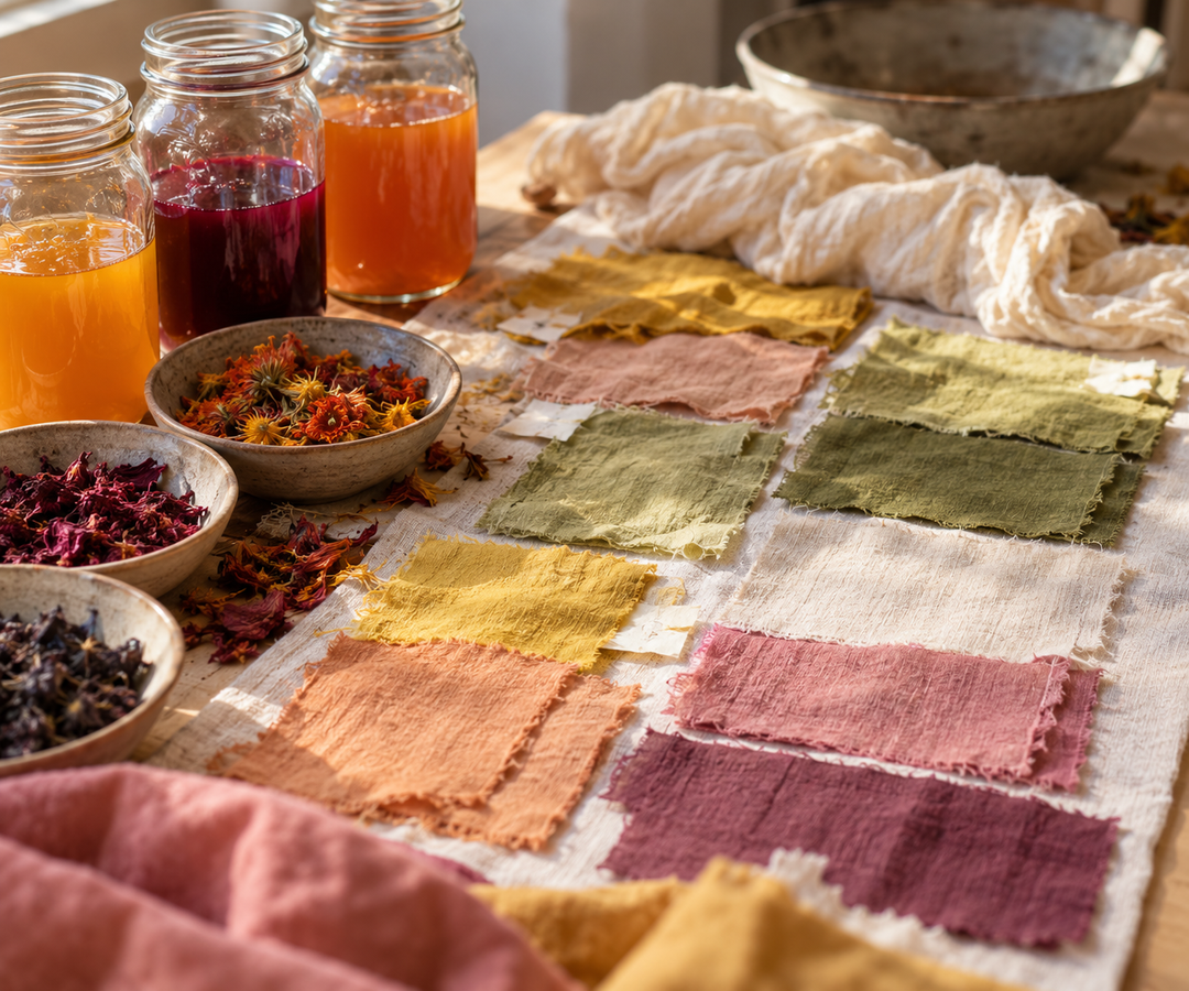 {1/28 &amp; 2/4} Botanical Dyeing II: Mordants, Tannins &amp;amp; Cellulose Fibers