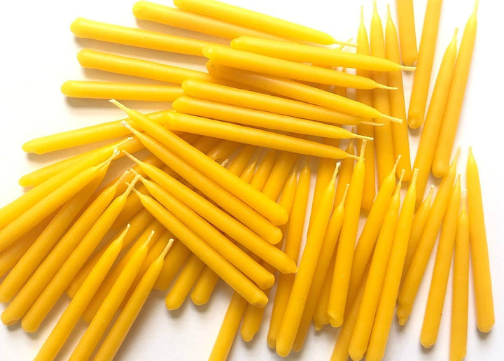 20-Minute Handmade Beeswax Candles