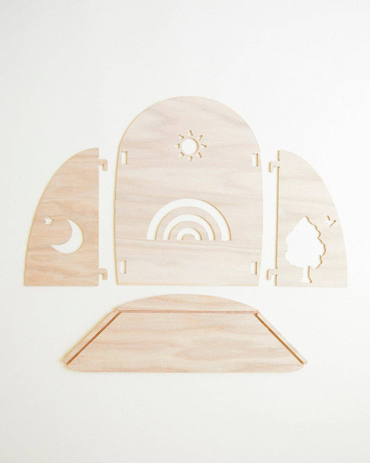 Wooden Waldorf Nature Table