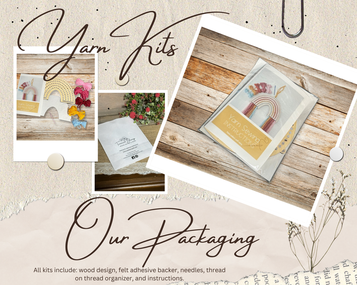 Wood Yarn Kit - Rainbow