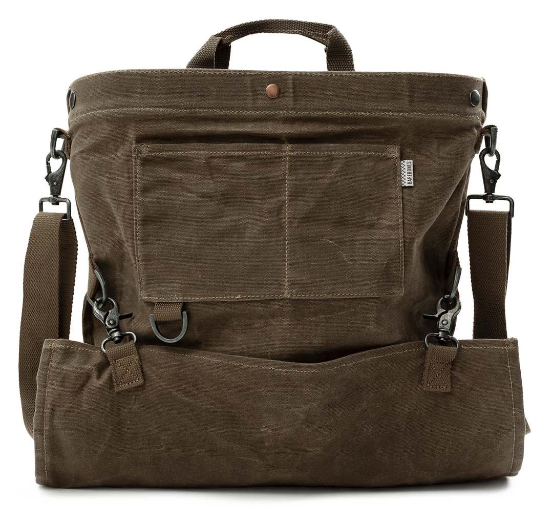 Harvesting &amp; Gathering Bag- Waxed Canvas