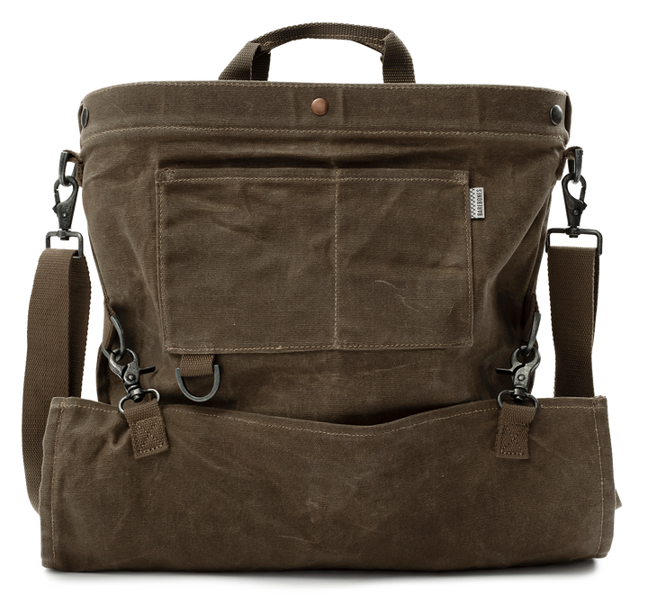 Harvesting &amp; Gathering Bag- Waxed Canvas