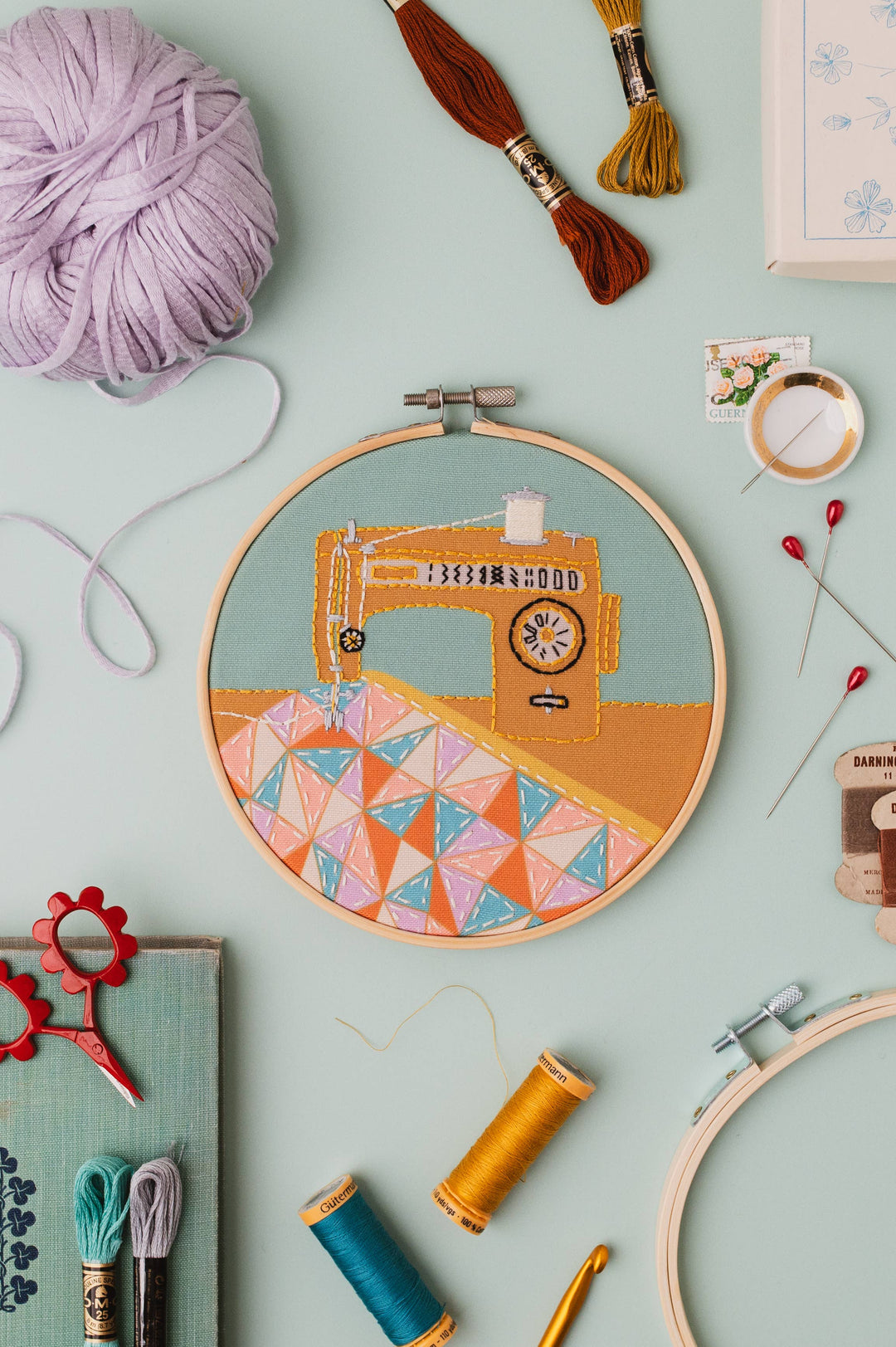 Quilt Lover | Embroidery Kit by Rikrack