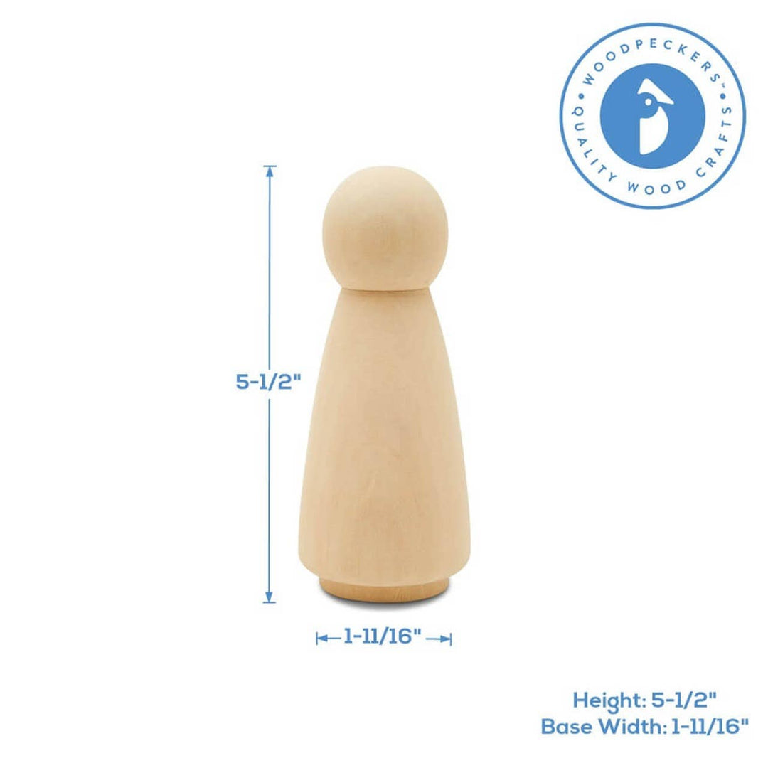 Wood Peg Dolls