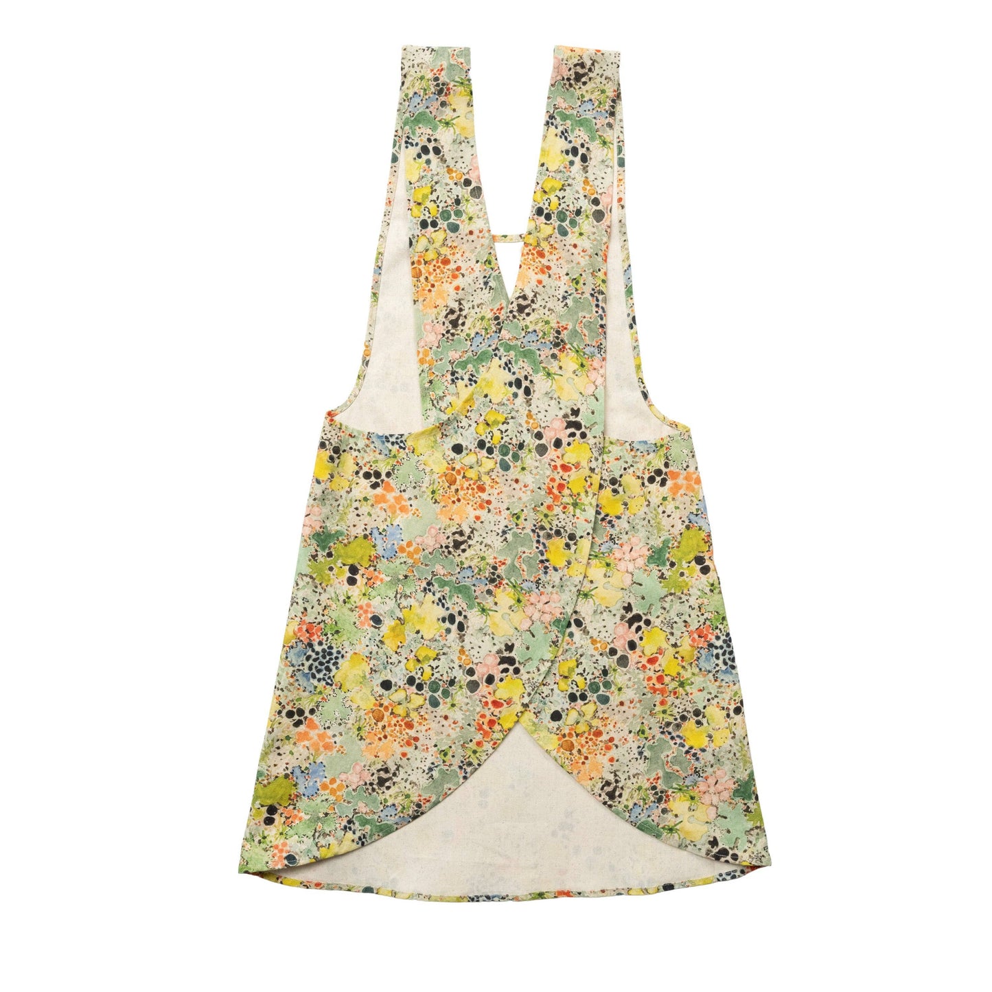 Pinafore Apron- Lichen Bark