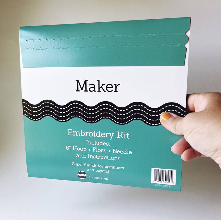 Maker | Embroidery Kit by Rikrack